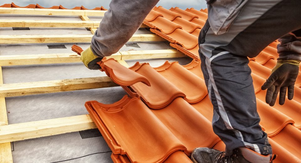 coibentazione del tetto in cemento