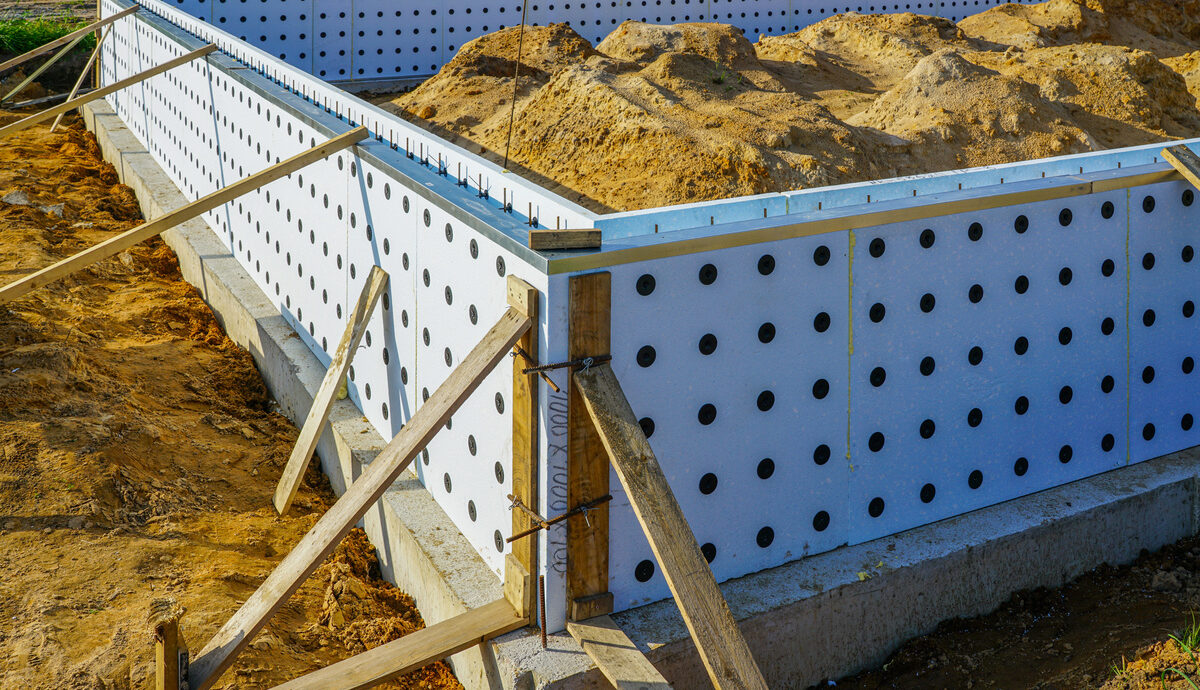 impermeabilizzazione delle fondazioni a platea