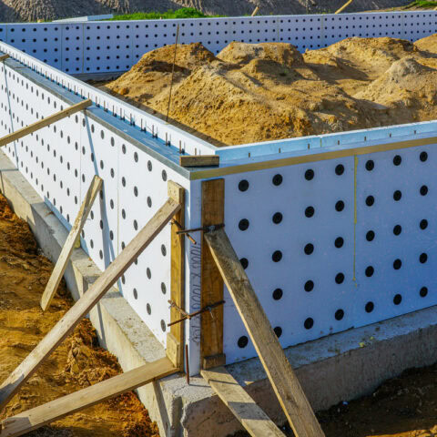 impermeabilizzazione delle fondazioni a platea